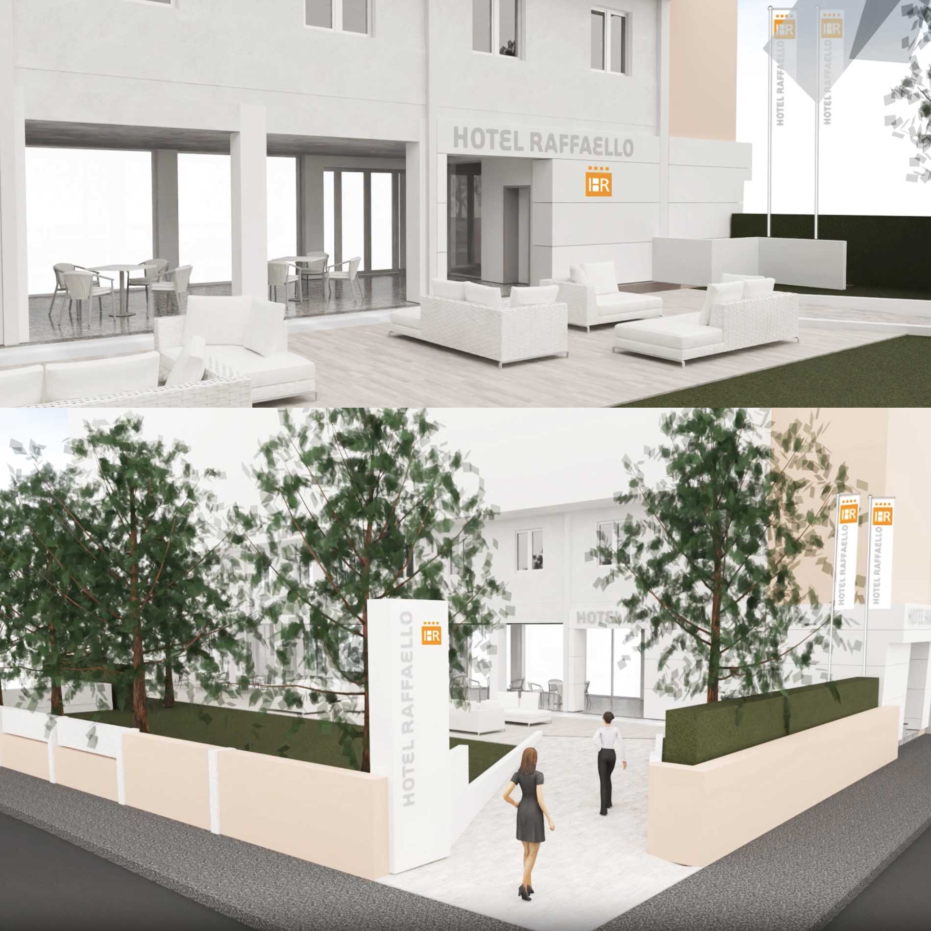 giardino hotel raffaello